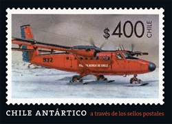 CHILE ANTARTICO A TRAVES DE LOS SELLOS POSTALES, 9789563160345